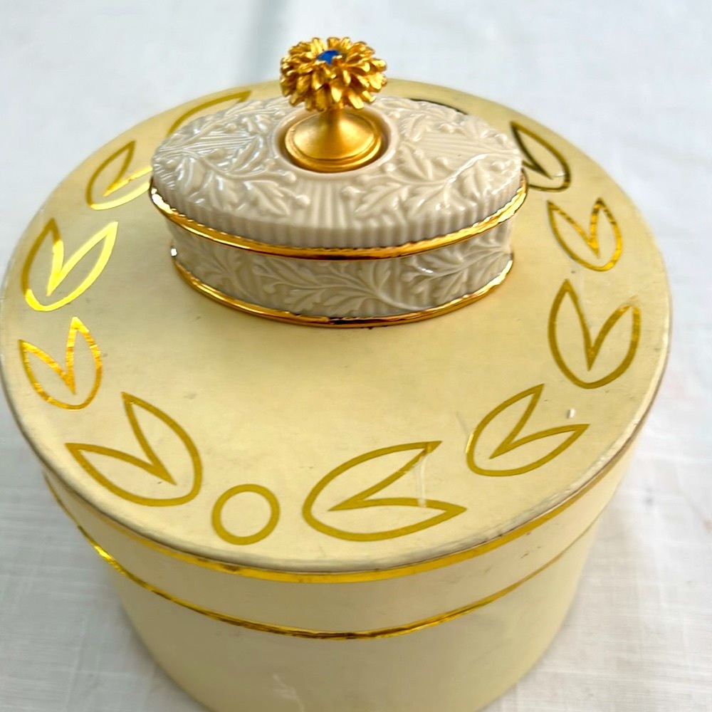 Lenox Trinket Box NWT Vintage Sapphire